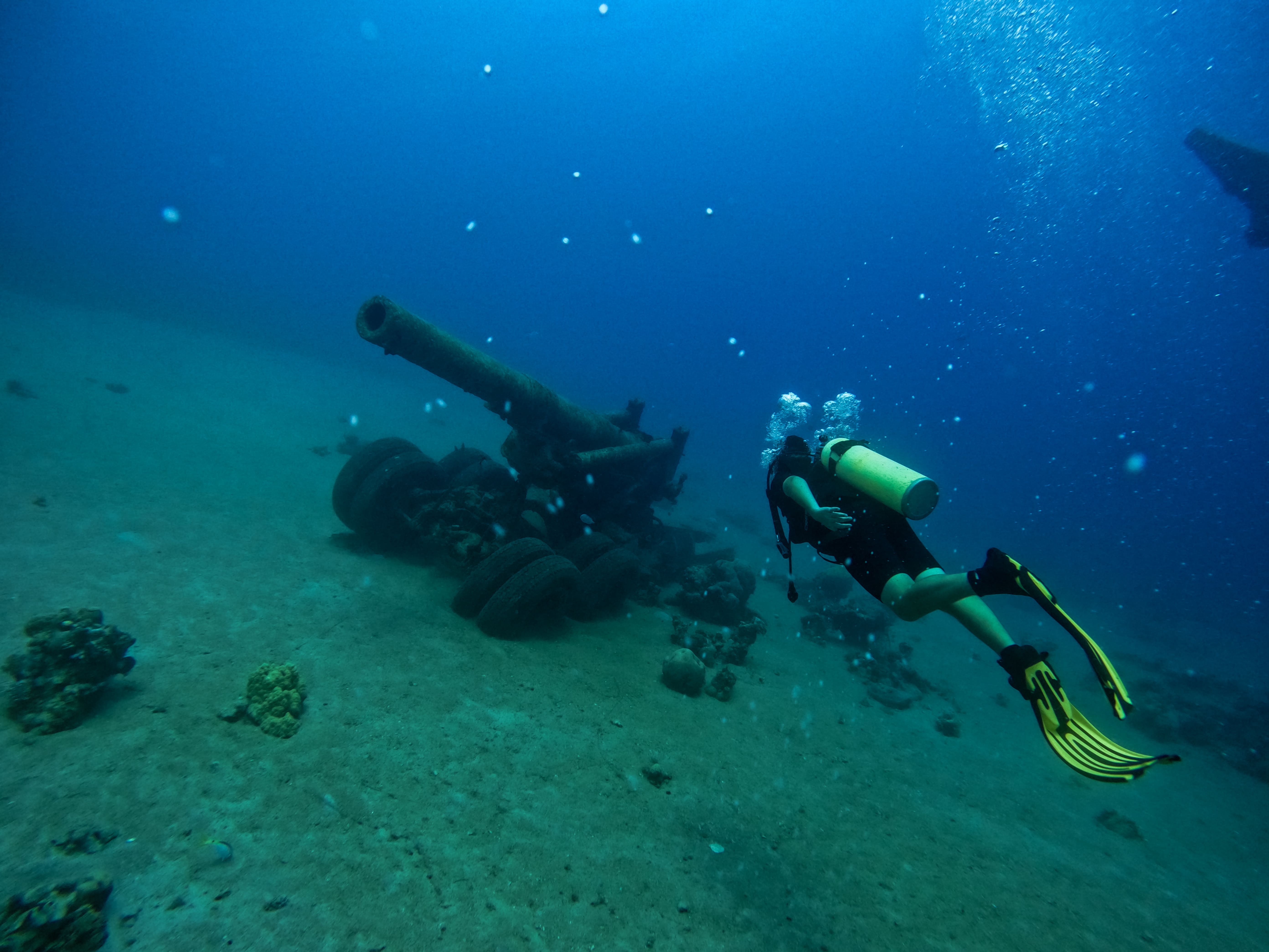 Aqua Pro Divers exploring Aqaba reefs
